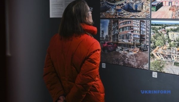 У Львові відкрили виставку панорамних фото наслідків війни «Тут був мій дім»