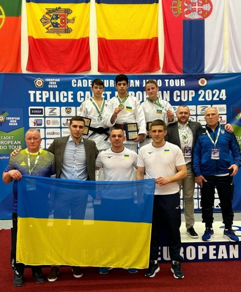 Українські дзюдоїсти вибороли 12 медалей на Кубку Європи серед кадетів
                                
