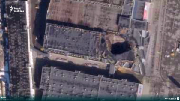
З'явилися супутникові знімки після теракту в "Крокус Сіті Холі"
