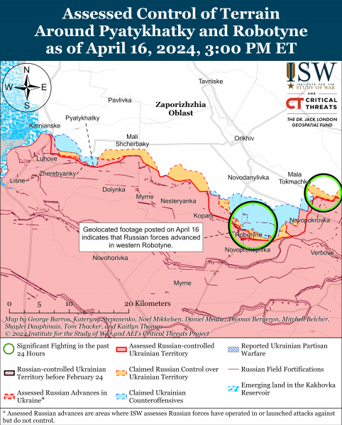 
ЗСУ відновили позиції під Авдіївкою, окупанти просунулися на двох напрямках, - карти ISW 