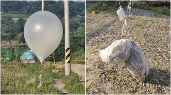 
КНДР атакувала Південну Корею повітряними кулями зі сміттям та фекаліями – фото
