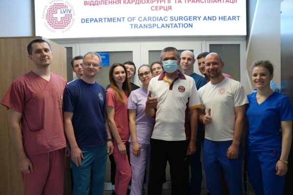 Львівські лікарі провели на Одещині трансплантацію серця захиснику
