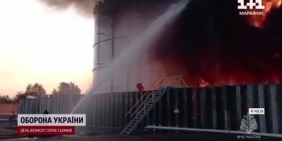 
Вибуховий ранок в Росії: палає нафтобаза в Тамбовській області
