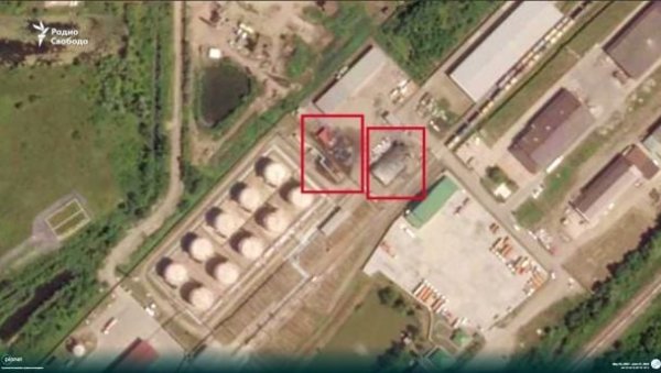 
Наслідки атаки на російську нафтобазу в Адигеї: супутникові фото
