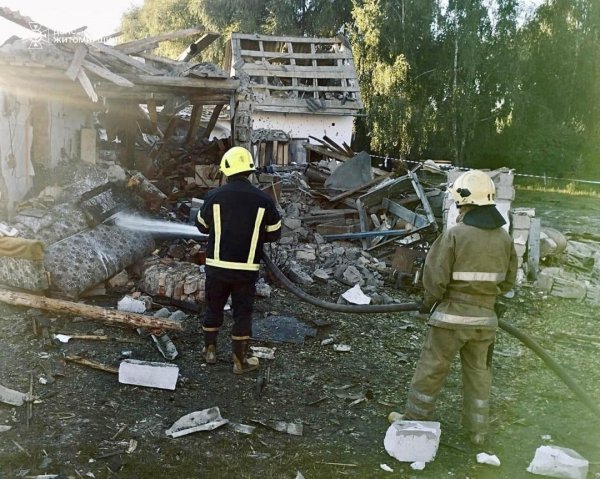 На Житомирщині показали наслідки атаки ворожих дронів