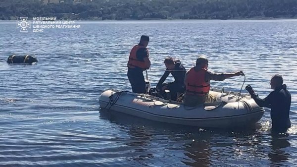 На Київщині сапери знешкодили уламки «Шахеда», які впали в Дніпро