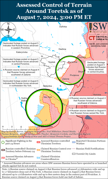 
ЗСУ повернули втрачені позиції біля Часового Яру: карти ISW 