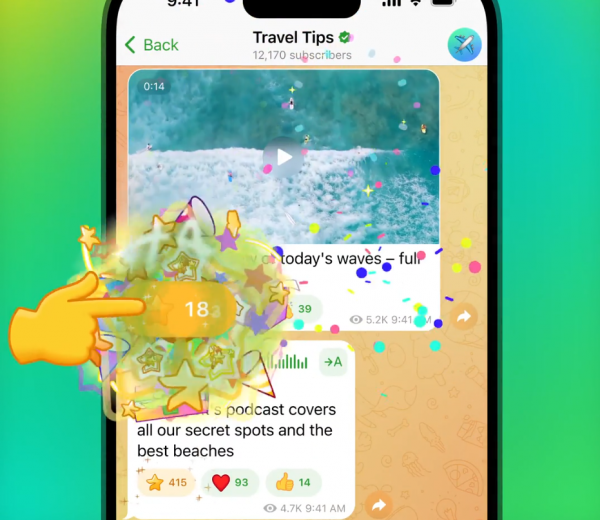 Месенджер Telegram значно оновився: з'явилися "суперканали" та інші фішки