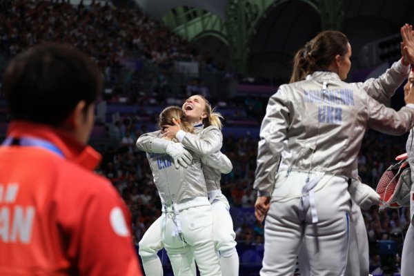 Збірна України з фехтування вийшла до фіналу Олімпійських ігор-2024
                                