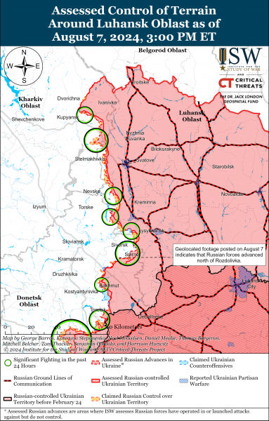 
ЗСУ повернули втрачені позиції біля Часового Яру: карти ISW 