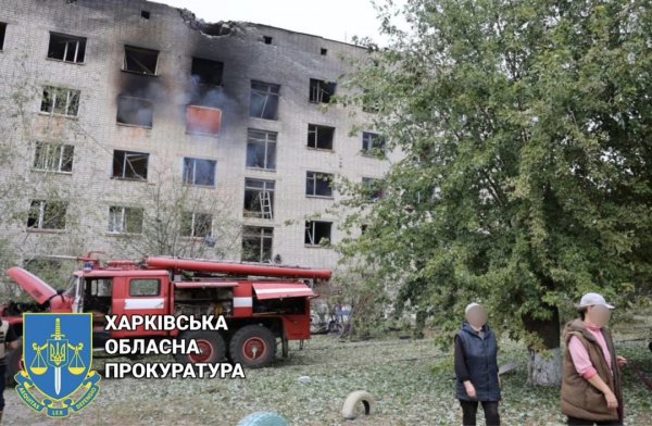 У Харкові та Куп’янському районі внаслідок авіаударів поранені двоє людей