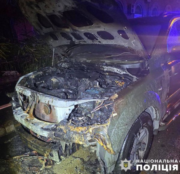 На Донеччині поліція затримала неповнолітнього палія авто військових