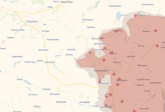 
Російські війська просунулися в Харківській області, - британська розвідка 