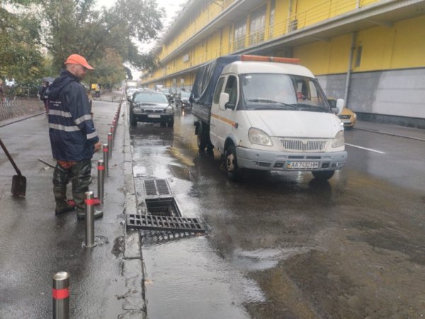 У Києві ліквідували підтоплення у трьох районах