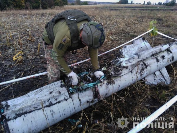 На Сумщині знешкодили російську ракету Х-59, яка не вибухнула при падінні