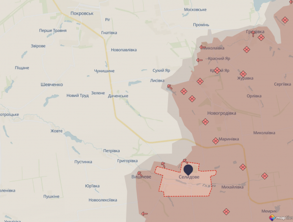 
Селидове в "червоній зоні"? Що відбувається та чи обвалився фронт біля Покровська 