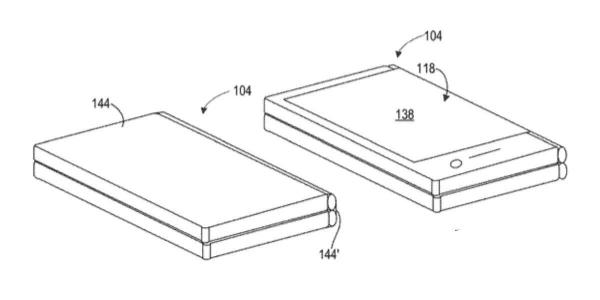 У мережі з'явилися фото патенту смартфона Microsoft, що обертається на 360 градусів