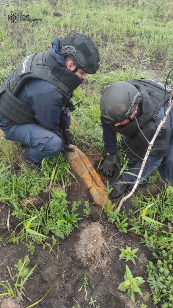 На Рівненщині знешкодили 11 авіабомб часів Другої світової