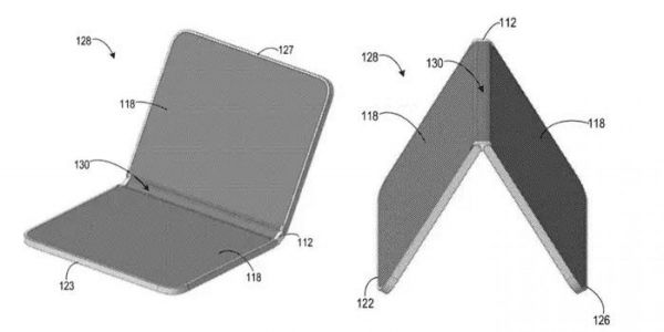 У мережі з'явилися фото патенту смартфона Microsoft, що обертається на 360 градусів