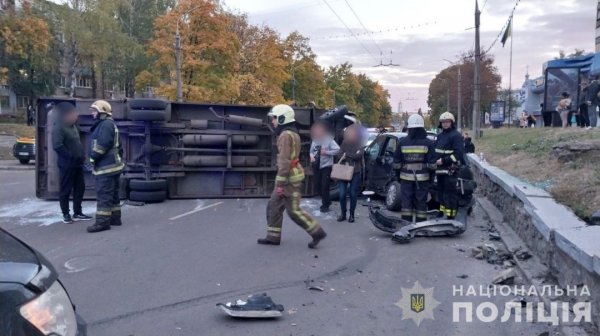 У Сумах внаслідок ДТП з маршруткою травмовані восьмеро людей