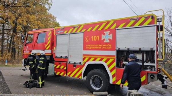 У селі на Житомирщині горіла дерев'яна церква