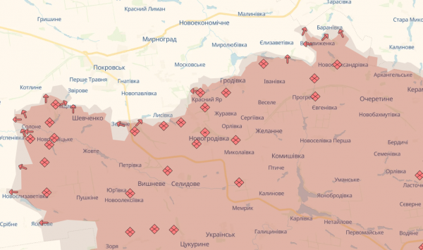 
Вже третій. ЗСУ завдали нового удару по командному пункту РФ у Донецькій області 