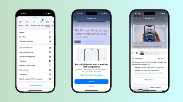 Обведи і "загугли": одна з найкращих нових функцій Android запрацювала на iPhone