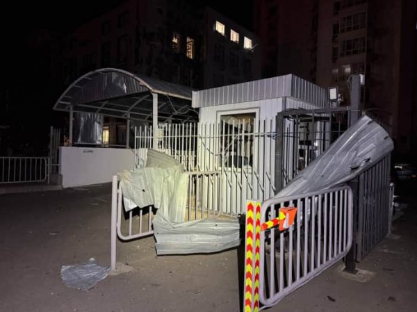 Дронова атака на Одесу: 4 поранених, пошкоджено інфраструктуру, поліклініку і дитсадок