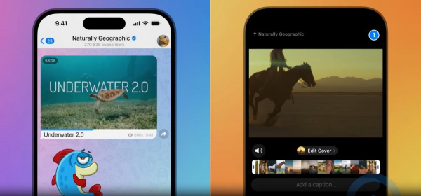 Telegram тепер ще й відеоплатформа: вийшло велике оновлення месенджера