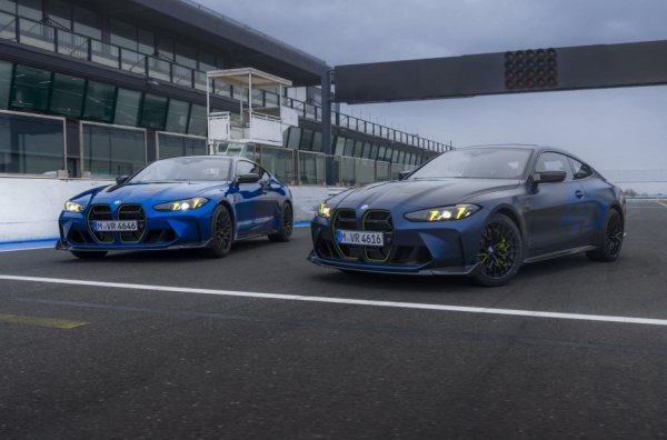 
BMW показала лімітовану версію купе M4 CS на честь Валентино Россі 