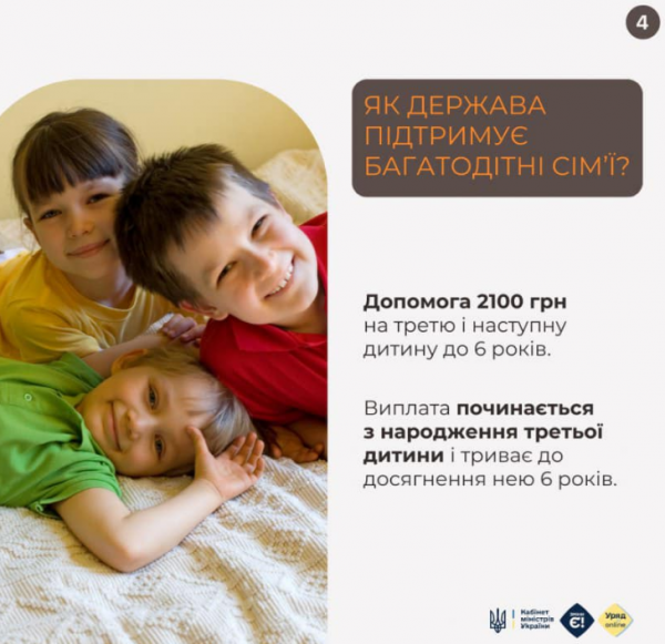 
Багатодітні сім'ї в Україні мають низку пільг і держпідтримку: як отримати статус 