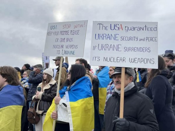 У Вашингтоні проходить демонстрація на підтримку України