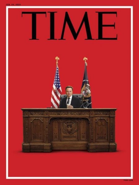 
Журнал TIME посадив у крісло президента США чоловіка, який любить Трампа: фото
