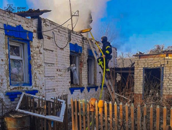 Росіяни атакували дроном село у Куп’янському районі - загорівся будинок