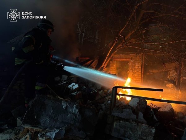 Атака «Шахедів» на Запоріжжя: троє людей загинули, 12 поранені