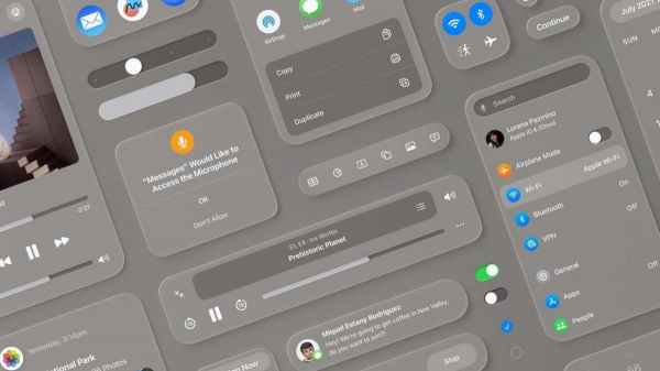 Apple повністю змінить дизайн усіх своїх "операціонок" у 2025 році: що відомо