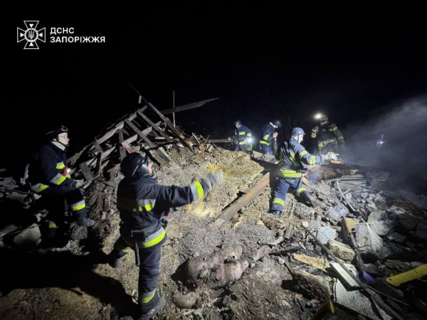 Атака «Шахедів» на Запоріжжя: троє людей загинули, 12 поранені
