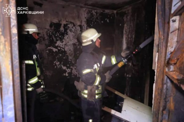 У Харкові горіла 12-поверхівка