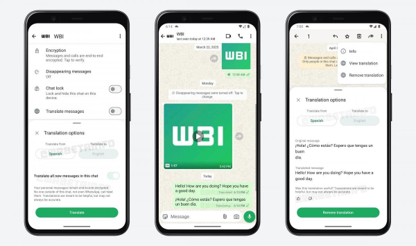 У WhatsApp з'явилася функція автоматичного перекладу повідомлень
