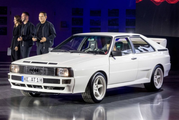 
У стилі ретро: ексклюзивний суперкар Audi quattro презентували у Німеччині 