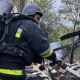 Рятувальники показали наслідки масованої атаки на Київщину - триває ліквідація пожеж